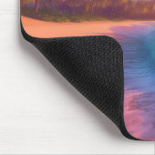 Tapis De Souris Plage Dreamy colorée (Coin)