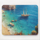 Tapis De Souris Plage en Grèce (Devant)