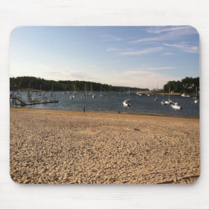 TAPIS DE SOURIS PLAGE ET BATEAU