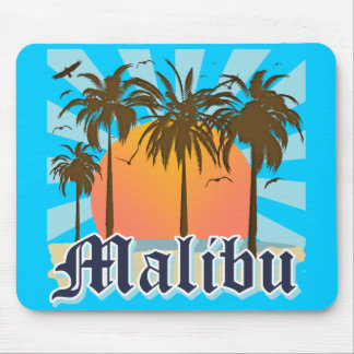 Tapis De Souris Plage la Californie CA de Malibu