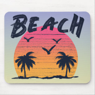 Tapis De Souris Plage/littoral/tropical/hawaïen