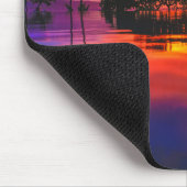 Tapis De Souris Plage majestueuse du coucher du soleil | Wailea, (Coin)