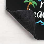 Tapis De Souris Plage Pas Enseigner Vacances Été Pause Enseignants (Coin)