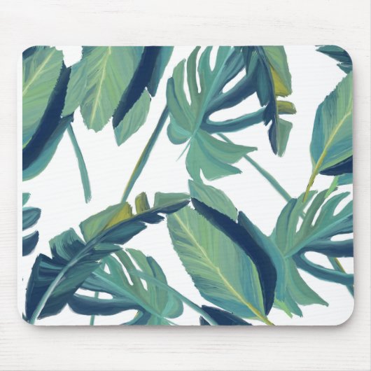 Tapis De Souris Plage personnalisée Palm Leaf Tropical (Devant)