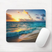 Tapis De Souris Plage Plan Souris (Avec souris)