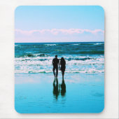 Tapis De Souris Plage Romance Mousepad (Devant)