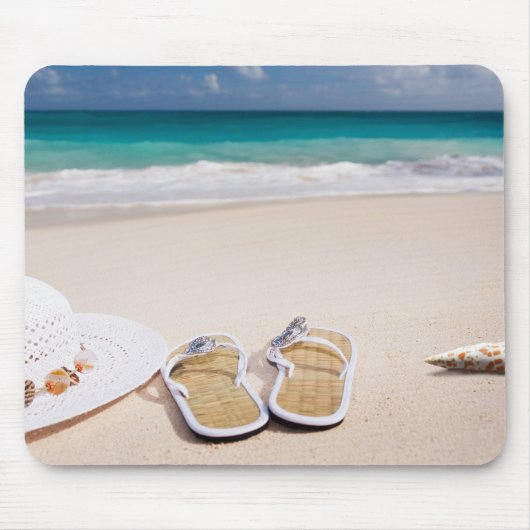 Tapis De Souris Plage, sable, mer (Devant)