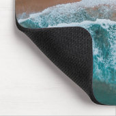 Tapis De Souris Plage scène plus grande aventure, (Coin)