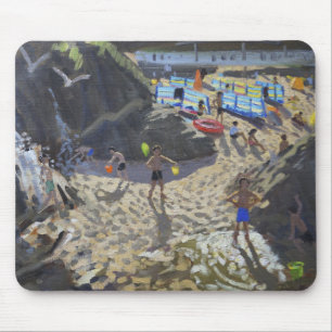 Tapis De Souris Plage St Ives de Porthmeor de cascade