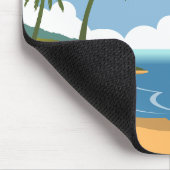 Tapis De Souris plage sympa (Coin)
