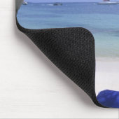 Tapis De Souris Plage, Transat, Palmier, Horizon Sur (Coin)