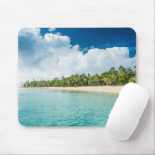 Tapis De Souris Plage Tropical Fringed (Avec souris)