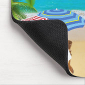 Tapis De Souris Plage tropicale (Coin)