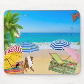 Tapis De Souris Plage tropicale (Devant)