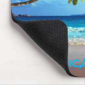 Tapis De Souris Plage tropicale de paradis (Coin)