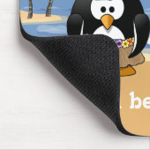 Tapis De Souris Plage tropicale d'île de pirate de danse (Coin)