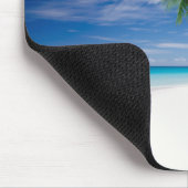 Tapis De Souris Plage tropicale | Seychelles (Coin)