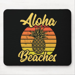 Tapis De Souris Plages d'Aloha Funny Tropical Hawaii Vacances