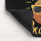 Tapis De Souris Plages d'Aloha Hawaii Ananas Sungles Voyage Tee1 (Coin)