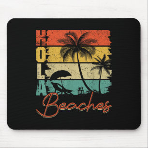 Tapis De Souris Plages de Hola Palm Trees Plage Sunset Tropica