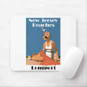 Tapis De Souris Plages du New Jersey ~ Longport (Avec souris)