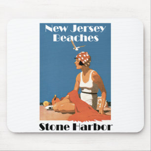 Tapis De Souris Plages du New Jersey ~ Stone Harbour