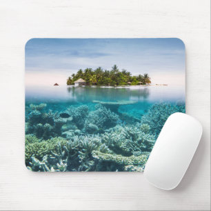 Tapis De Souris Plages tropicales Ari Atoll Maldives