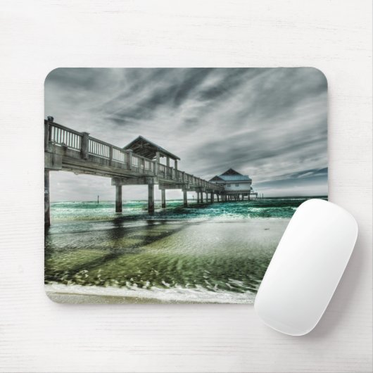 Tapis De Souris Plages tropicales | Clearwater Floride (Avec souris)