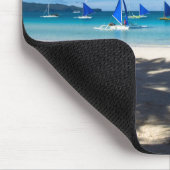 Tapis De Souris Plages tropicales | White Beach Boracay Philippine (Coin)
