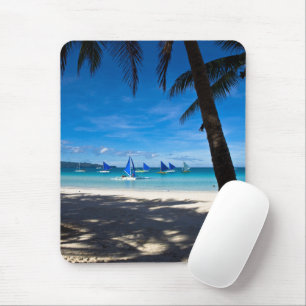 Tapis De Souris Plages tropicales   White Beach Boracay Philippine