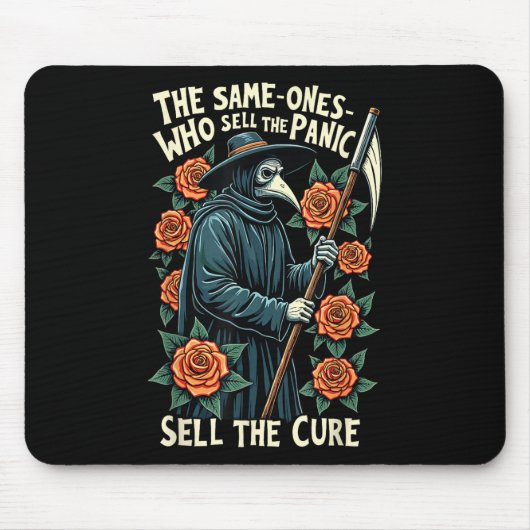 Tapis De Souris Plague Doctor The Same One Who Sells The Panic Sel (Devant)