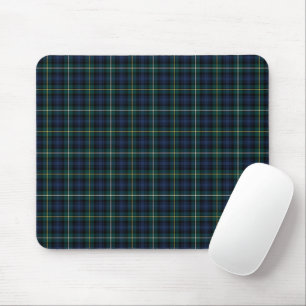 Tapis De Souris Plaid de bleu marine de tartan de clan de Campbell