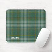 Tapis De Souris Plaid de tartan vert de Currie (Avec souris)