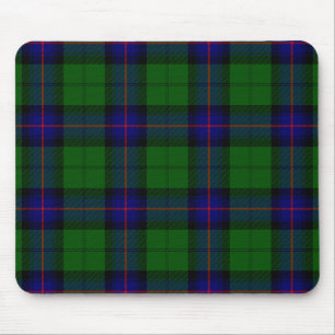 Tapis De Souris Plaid de vert bleu de tartan de clan d'Armstrong