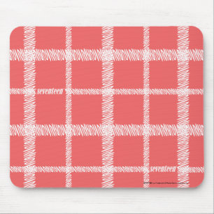 Tapis De Souris Plaid LtPink