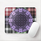 Tapis De Souris Plaid Mousepad (Avec souris)