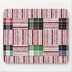 Tapis De Souris Plaid Mousepad