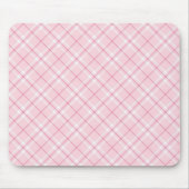 Tapis De Souris Plaid rose-clair (Devant)