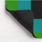 Tapis De Souris Plaid vert/bleu Mousepad (Coin)