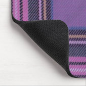 Tapis De Souris Plaid violet (Coin)