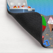 TAPIS DE SOURIS PLAISANCE D'ÉTÉ À LA PLAGE (Coin)