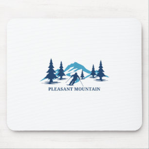 Tapis De Souris Plaisant Station de ski de Mountain Maine Ski Ski