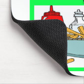 Tapis De Souris plaisanterie d'aliments de préparation rapide de (Coin)