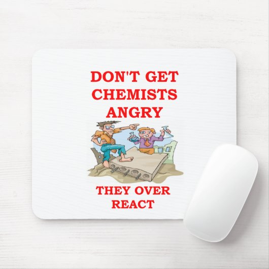 Tapis De Souris plaisanterie de chimie (Avec souris)