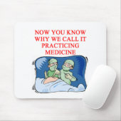 Tapis De Souris Plaisanterie de DOCTEUR (Avec souris)