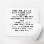 Tapis De Souris Plaisanterie de PHD (Avec souris)