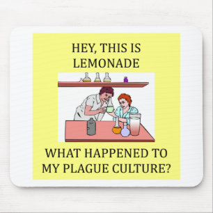 Tapis De Souris plaisanterie d'expérience de biologie