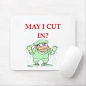Tapis De Souris plaisanterie drôle de docteur (Avec souris)