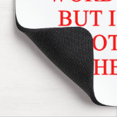 Tapis De Souris plaisanterie modeste de génie (Coin)