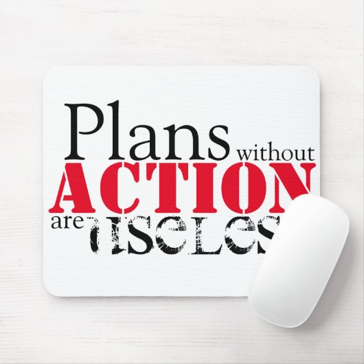 Tapis De Souris Plan d'action (Avec souris)